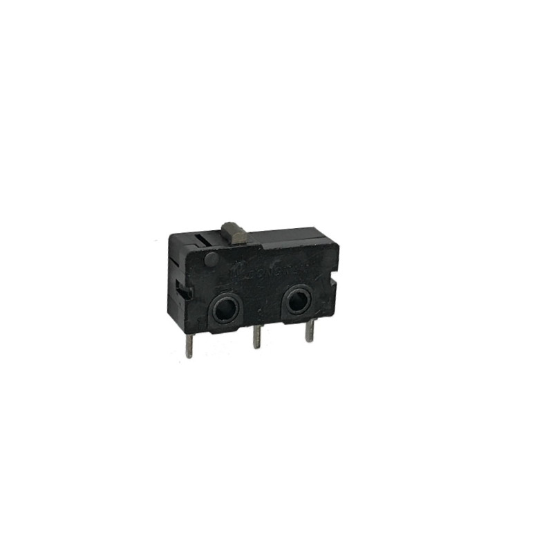 M6402   Microswich  miniatura 3A 250V contatti argentati  terminali a saldare  Pulsante  Pressione di lavoro 35g