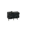M6402   Microswich  miniatura 3A 250V contatti argentati  terminali a saldare  Pulsante  Pressione di lavoro 35g
