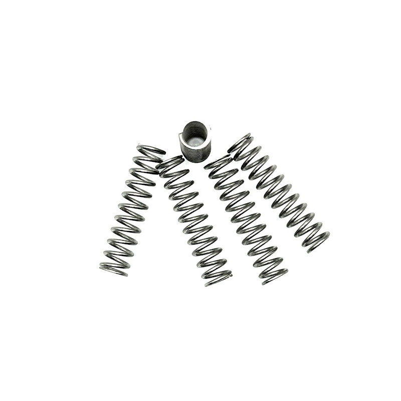 ML 12 9 38 2   Molla Inox diametro filo 1,2  De 9   LL38,2   ST12  molate