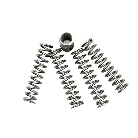ML 12 9 38 2   Molla Inox diametro filo 1,2  De 9   LL38,2   ST12  molate