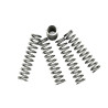 ML 12 9 38 2   Molla Inox diametro filo 1,2  De 9   LL38,2   ST12  molate