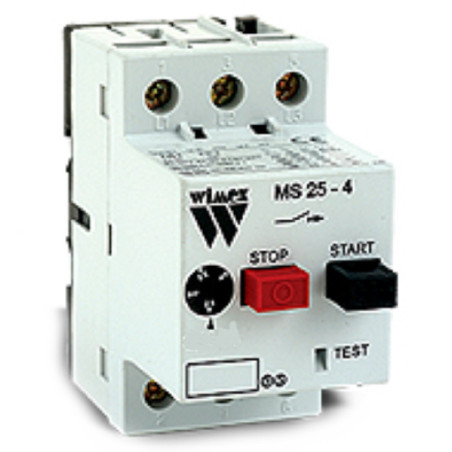 MS25-1,6  Salvamotore serie MS  3Poli reg 1   1,6 A