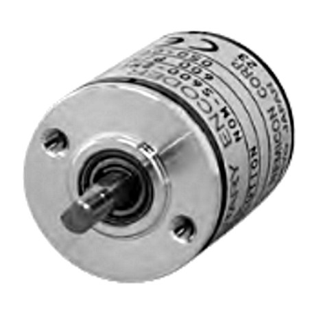 NOM-S100-2MHC  Encoder incrementale  100 Rpm  albero D 4mm  NPN  Alim 10,8  26,4 Vdc  Uscita Cavo assiale 500mm