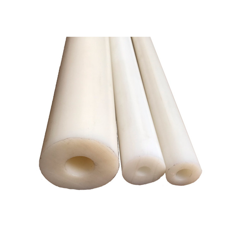PA6/60-19  Tondo forato  in nylon PA6 Diam ex 60 mm x Diam int 19 mm H 1 mtl
