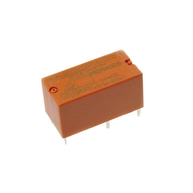 PE014005  Relè elettromagnetico  Bobina 5VDC  SPDT 5A 250VAC  5A 30VDC