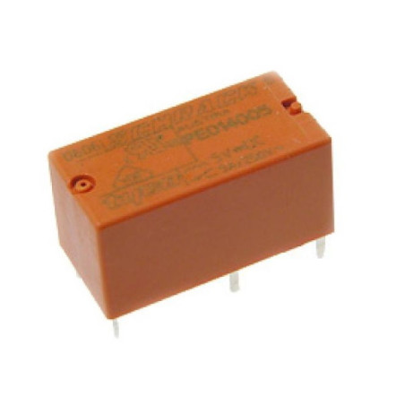 PE014005  Relè elettromagnetico  Bobina 5VDC  SPDT 5A 250VAC  5A 30VDC