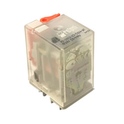 R2-23-5024WT  Relè di potenza per uso generico  2PCO  12A  24Vac  plug in  blocco manuale