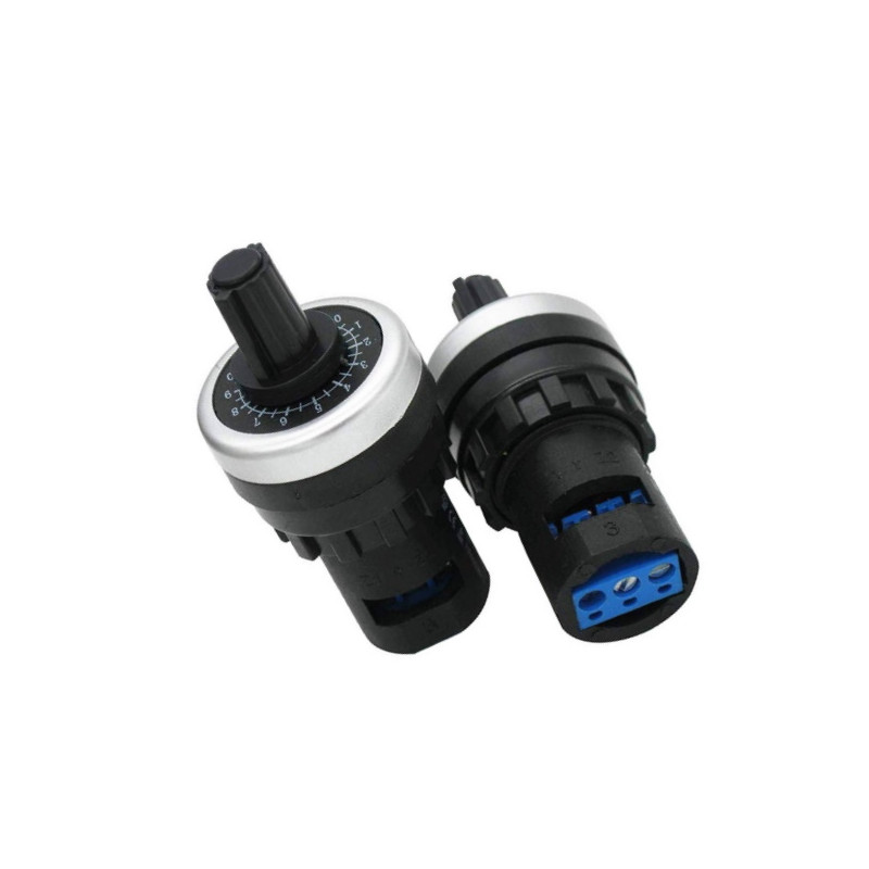 RLA42DWQ-22 5K  Potenziometro da pannello  d  22mm  mono giro 5k ohm  0,5W   IP65