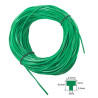 SIL70T445   Profilo guarnizione silicone Verde 70 SH  T  4,2 X 4,5 X 3 mm