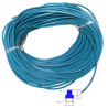 SIL70T553   Profilo silicone Blu sezione   T   5 X 5 X 3 mm   70 SH  RAL 5012