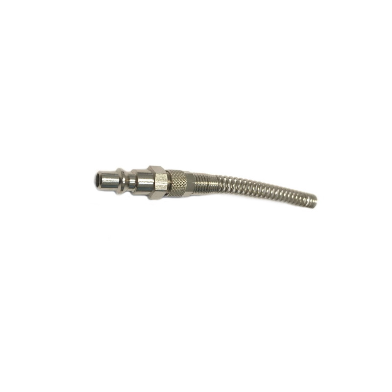 SP3006  Raccordo a innesto diritto girevole con molla tubo  6 X 4