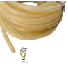 TBSIL1320  Tubo silicone colore miele  D 13 X 20mm