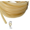 TBSIL1730  Tubo silicone colore miele  D 17 X 30mm