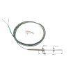 TCK150110TTS2M  Termocopia TCK  D 1,5 X 110mm  MGO isolata  LC 2m TTS con molla antipiega