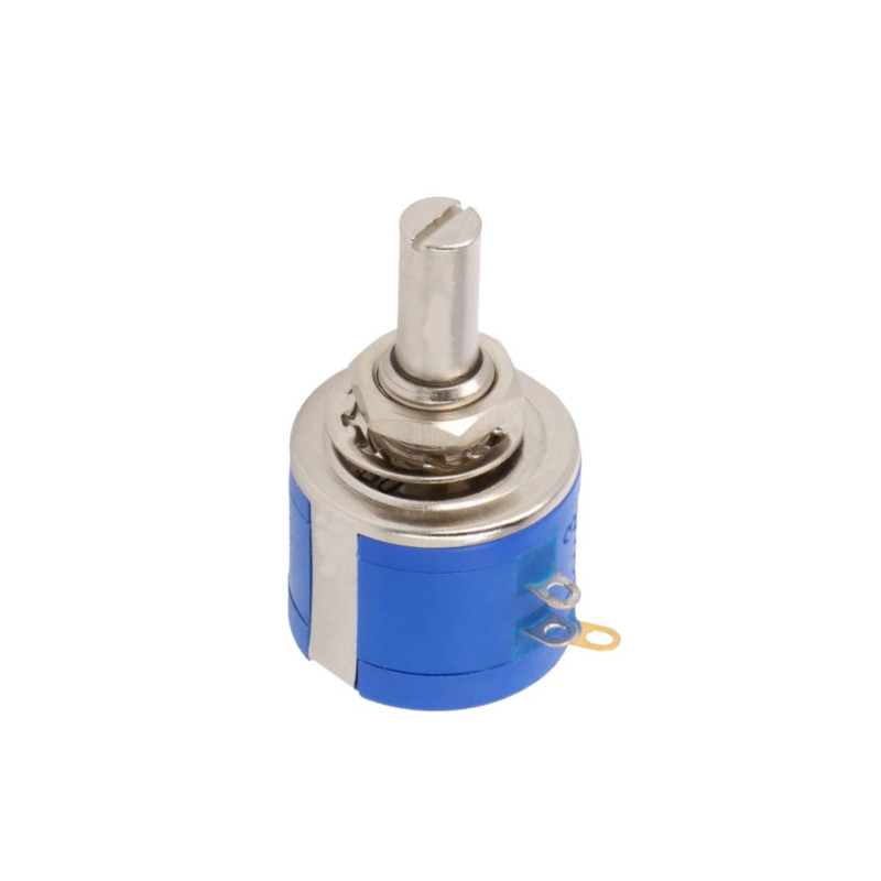 WXD3540-10K  Potenziometro assiale  multigiri  10 kohm  2W  6,35 mm  lineare