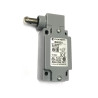 BM1E22Z11  Finecorsa alluminio pistoncino laterale con rotella verticale in acciaio inox Contatti a scatto 1NO   1NC doppio isol
