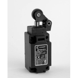 BP1H31Z11  Finecorsa a leva unidirezionale con rotella  nylon 22mm Contatti a scatto  1NO + 1NC doppio isolamento e apertura pos