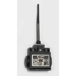 DP1T92Z11   Finecorsa Attuatore in nylon su molla inox multidirezionale contatti a scatto  1NO  1NC  doppio isolamento  PG13,5  