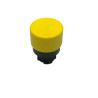 ECX 3168   Pulsante a fungo D 33 mm sgancio a rotazione giallo