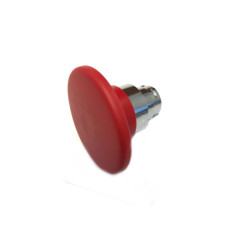 ECX1137  Pulsante a fungo met  testa D 60 senza sgancio  rosso