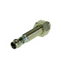 AE1/AP-3F  Sensore induttivo M8 schermato alim 10 30Vdc  NO  PNP Sn  2 mm Corpo in ottone nichelato conn M8