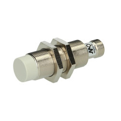 AK1/CP-4H  Sensore induttivo M18 non schermato 10 36Vdc  NC  PNP  Sn  12mm  corpo in ottone nichelato corto  conn  M12