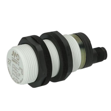 C30P/BP-1E  Sensore capacitivo M30  Corpo in plastica  Sn 4  16mm  Schermato 10 40Vdc  PNP  NO NC conn  M12  IP67