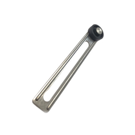 E-H51  Leva regolabile con rotella in nylon D 22 mm