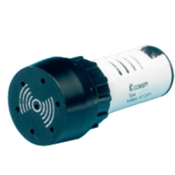 ECX 2070-24  Segnalatore acustico non luminoso   NERO  IP20tensione 24V AC DC