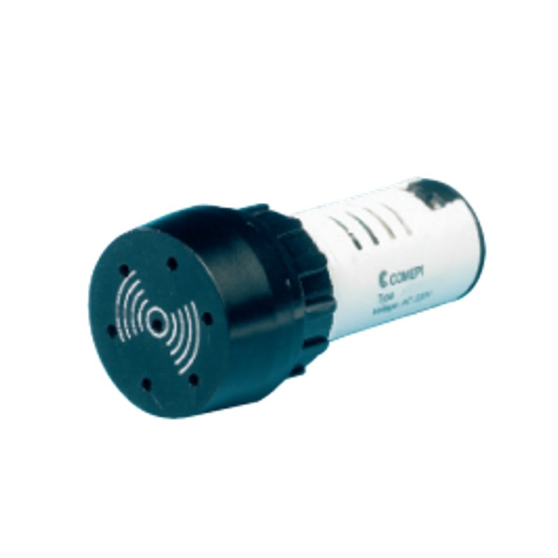 ECX 2070-24  Segnalatore acustico non luminoso   NERO  IP20tensione 24V AC DC