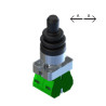 ECX1542  Joystick 2 posiz  A B mantenute serie metallo H 55 mm