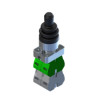 ECX1550  Joystick 4 posiz  A B C D con ritorno serie metallo H 55 mm