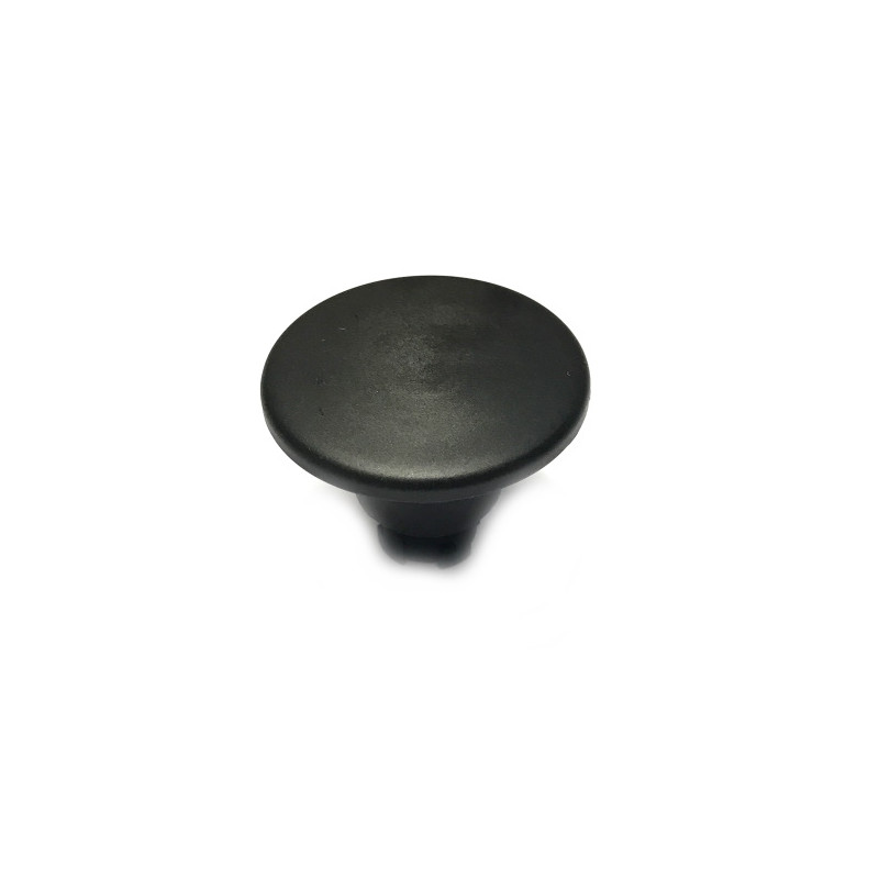ECX3133   Pulsante  fungo D 60mm nero senza aggancio