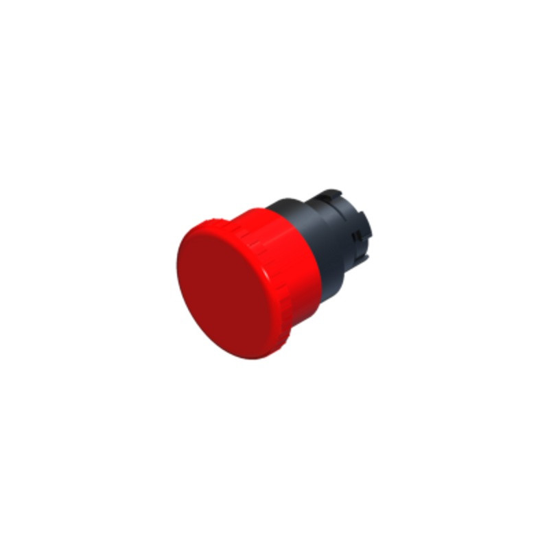 ECX3135  Puls plast  fungo emerg D 40 rosso senza aggancio