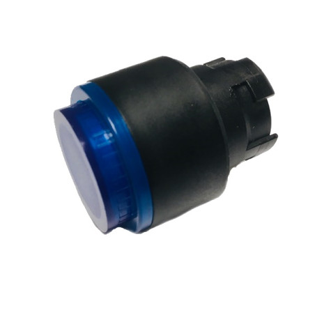 ECX3184  Puls plast lum passo passo sporgente blu
