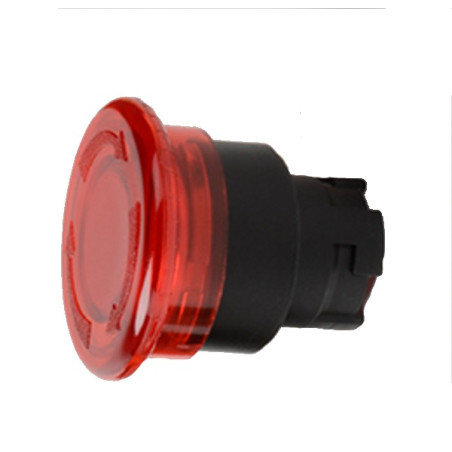 ECX3226  Puls plast  fungo luminoso con agg rosso