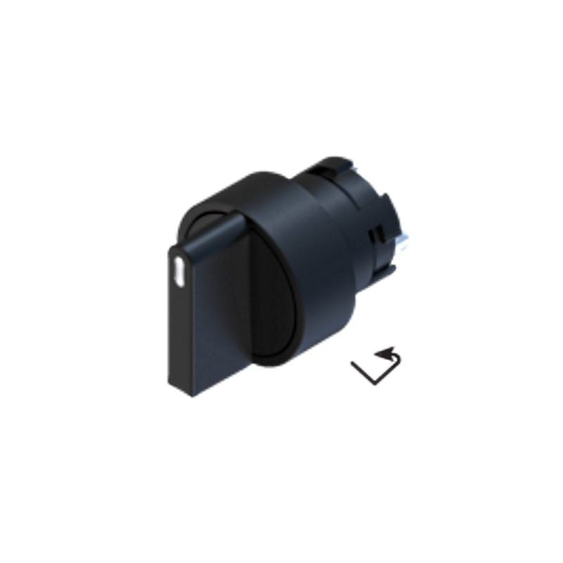 ECX3310  Selett plast  leva corta 2 posiz  ritorno da dx serie ECX 3