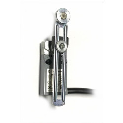 EM1G53ZU  Finecorsa  leva regolabile con rotella metallo NO +  NC    uscita cavo 90°  1mtl  IP67