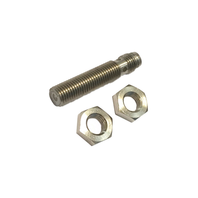 ICSXA30F02P1M8  Sensore induttivo M8  schermato alim 10 30Vdc  NO PNP  Sn  2mm  Corpo inox  H 40mm usc  conn M8 3 poli