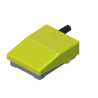 MP6111  Mini Pedale ABS Base grigia e coperchio giallo
