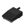 MP6113  Mini Pedale ABS base grigia coperchio nero