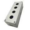 SA 109/40SL  Contenitore ABS grigio 185x70xH51  4 fori D 22mm