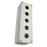SA111SL Contentore in ABS  225x70x74 con 5 fori da d 22 IP66