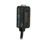 SM PR 2 A00 PP  Sensore fotoelettrico Submini LED rosso emissione Retro Reflex 1,5 M plastica radiale PNP NO NC  cavo 2 mtl