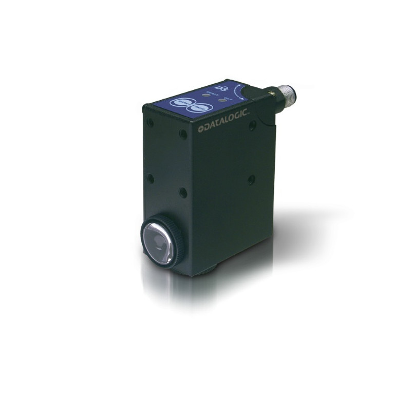 TLu-115   Lettore di tacche rilevamento  Sn 9 mm  alim 10 30Vdc PNP NPN  max 200 mA  IP67  uscita  conn  M12