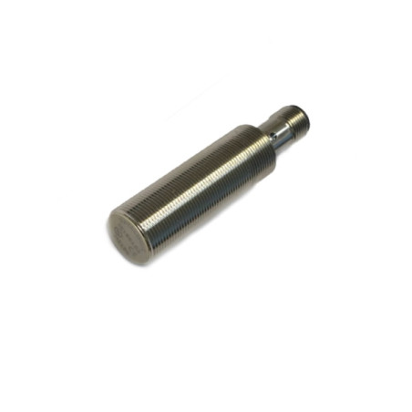 IS-18-E1-S2  Sensore induttivo M18 schermato  alim 10 30Vdc  NO  PNP Sn  8mm  Corpo  in ottone nichelato  conn M12