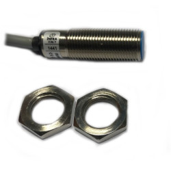 IS36S  Sensore induttivo schermato M12 NPN Sn 2 mm alim 10 30Vdc  uscita NC cavo 2m IP67