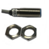 IS36S  Sensore induttivo schermato M12 NPN Sn 2 mm alim 10 30Vdc  uscita NC cavo 2m IP67