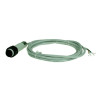 MS2/00-0A  Sensore fotoelettrico M18  a riflessione diffusa Alim 10 30 Vdc PNP NPN  NO NC Sn 100mm  corpo PBT cavo 2m