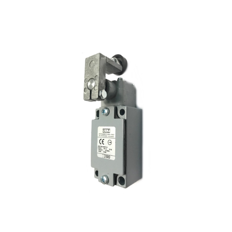 1200   Finecorsa  in metallo leva al centro con rotella nylon Contatto 1NO 1NC  PG13,5   IP65